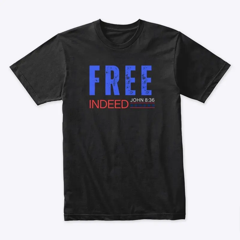 Free Indeed - Black Tee